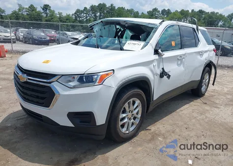 2020 Chevrolet Traverse Fwd Ls from USA, damaged, VIN 1GNERFKW5LJ313857